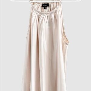 Nicole Miller Soft Beige Tank Top